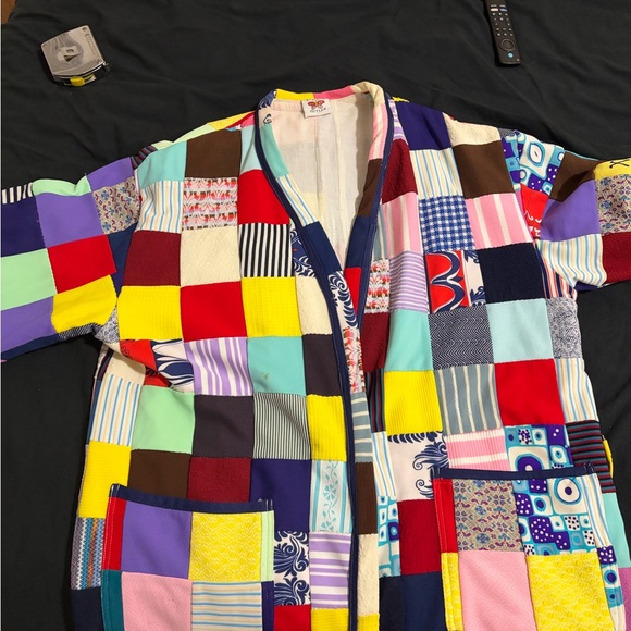 Psychic Outlaw Jackets & Blazers - Colorful Patchwork Women's Jacket
